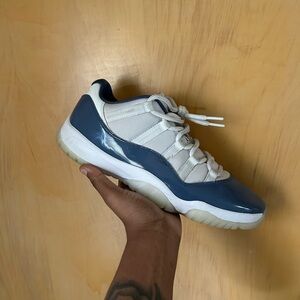 Stylish Blue and White Sneakers